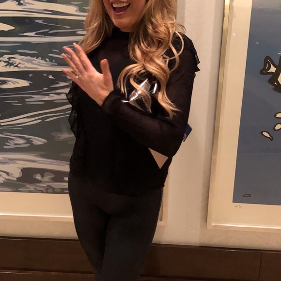 Blouse sheer with tank under - Picture 6 of 6